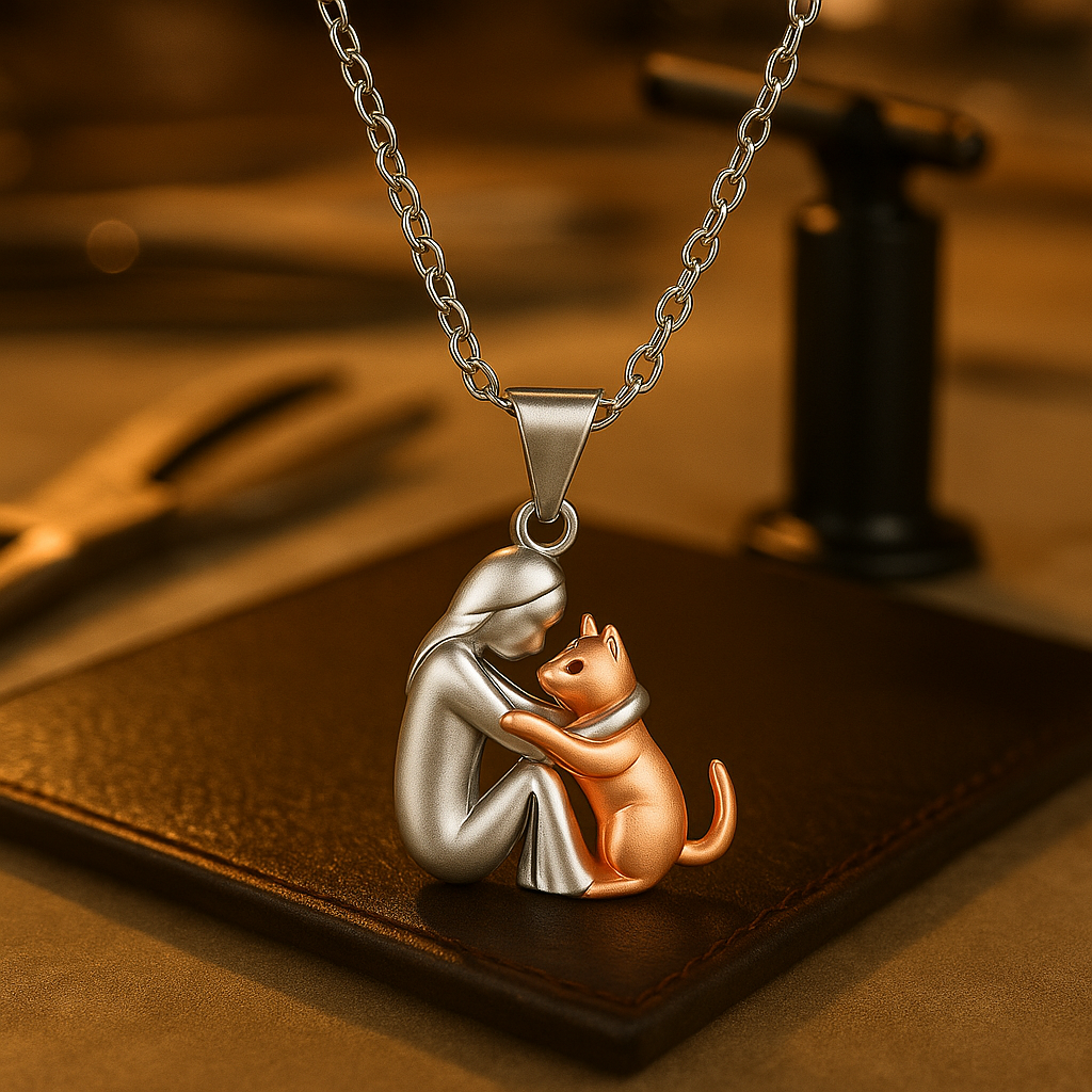 Lefèvre™ Collier en forme de chat