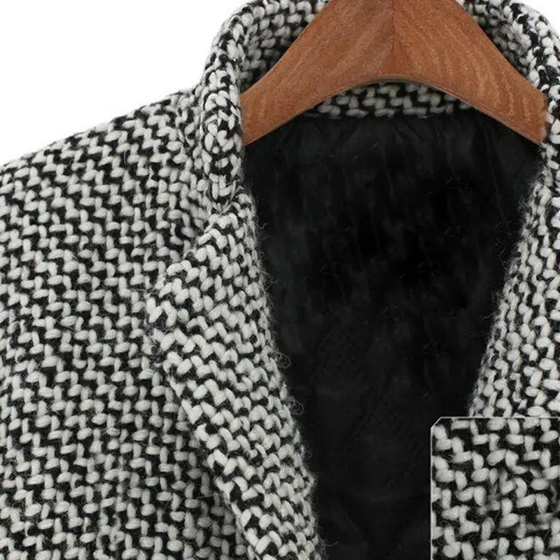 Lefèvre™ Manteau élégant pour l'automne et l'hiver