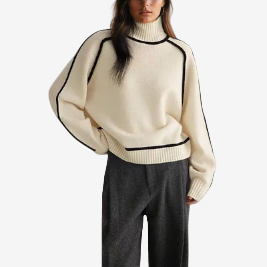 Lefèvre™ Pull Col Roulé