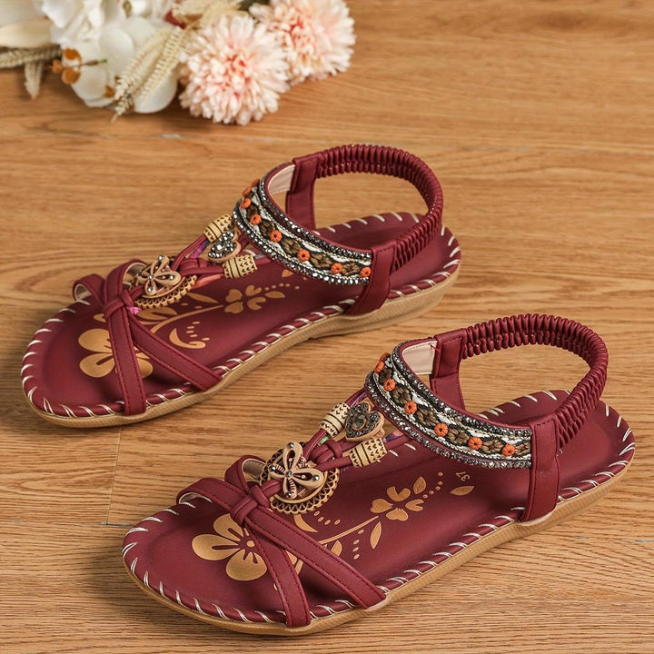 Lefèvre™ Sandales Style Ibiza Alliant Confort et Élégance