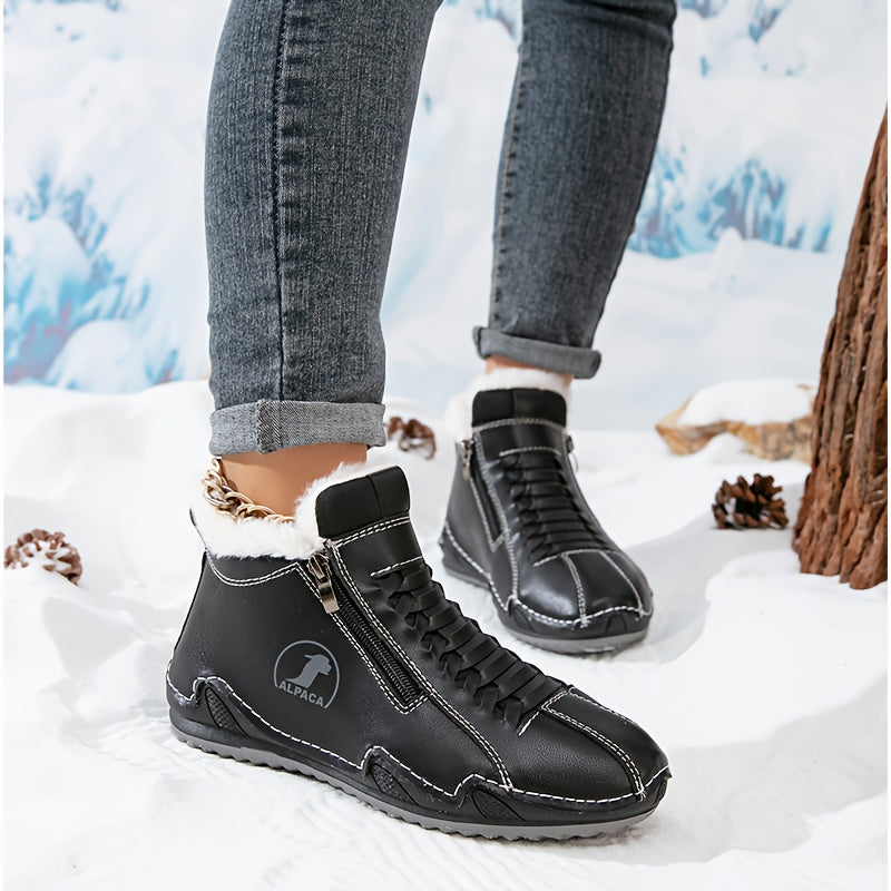 Lefèvre™ Ergonomic Support Winter Comfort Ankle Boots