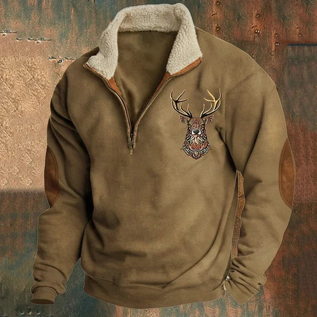Lefèvre™ Pull en Cerf Nordique