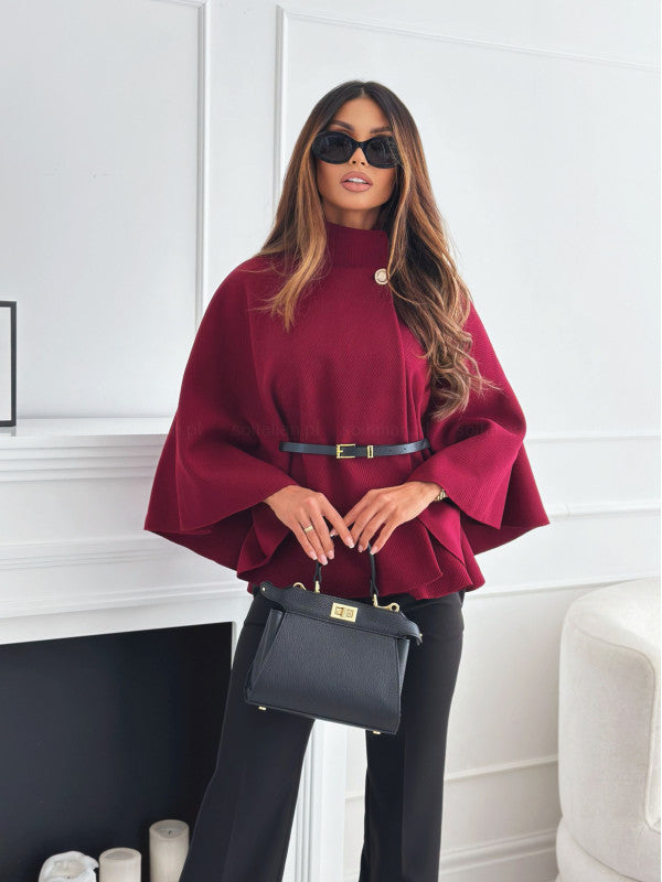 Lefèvre™ Veste Papillon Chic avec Ceinture