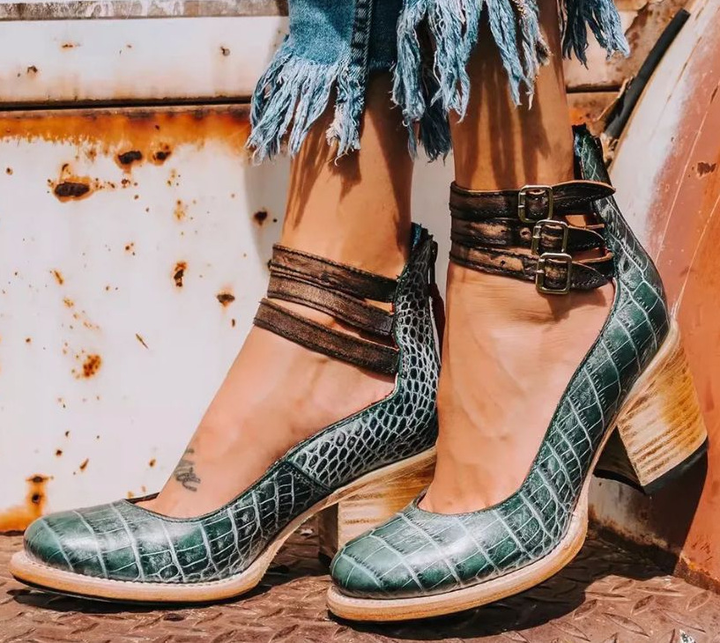 Lefèvre™ Leather Heels Comfort & Perfect Support