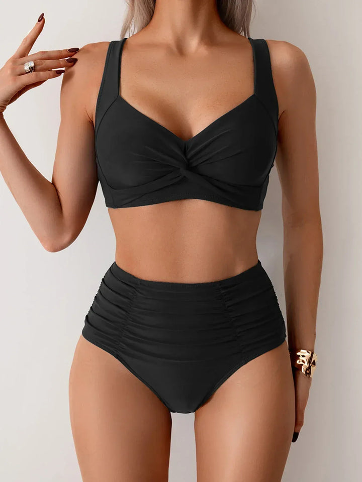 Lefèvre™ Bikini Gainant Taille Haute Sofia