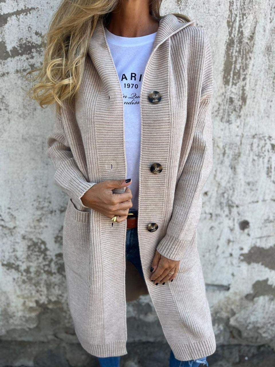 Lefèvre™ Élégant long gilet