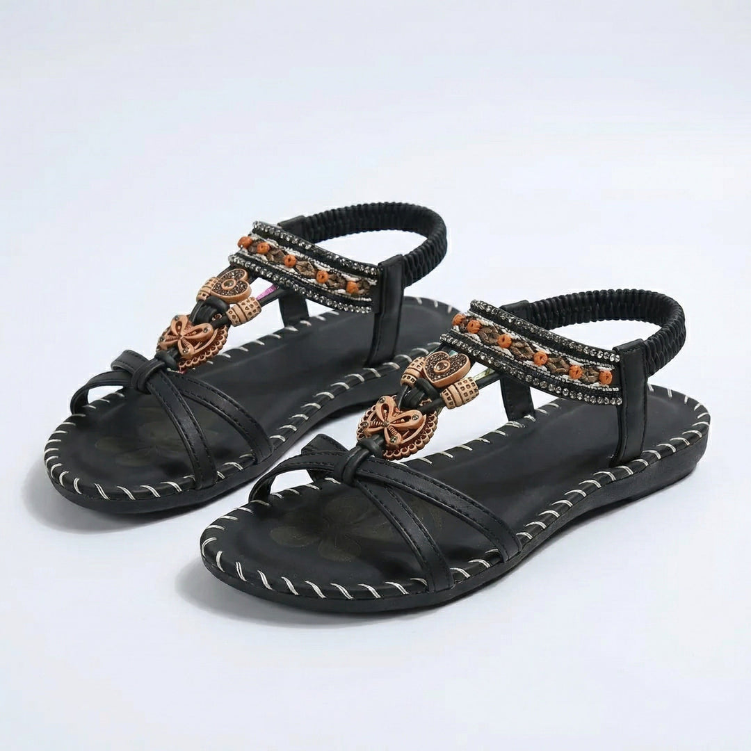 Lefèvre™ Sandales Style Ibiza Alliant Confort et Élégance