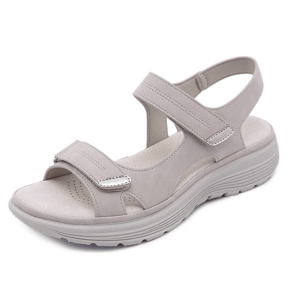 Lefèvre™ Sandales orthopédiques en cuir confortables