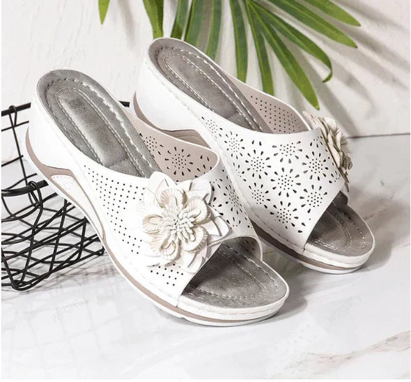 Lefèvre™ Soft Leather Orthopedic Sandals with Arch Support