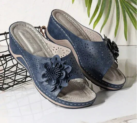 Lefèvre™ Soft Leather Orthopedic Sandals with Arch Support